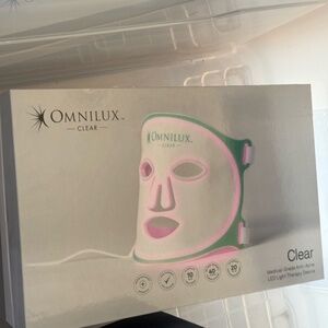 Omnilux Clear LED Red Light Therapy Mask -